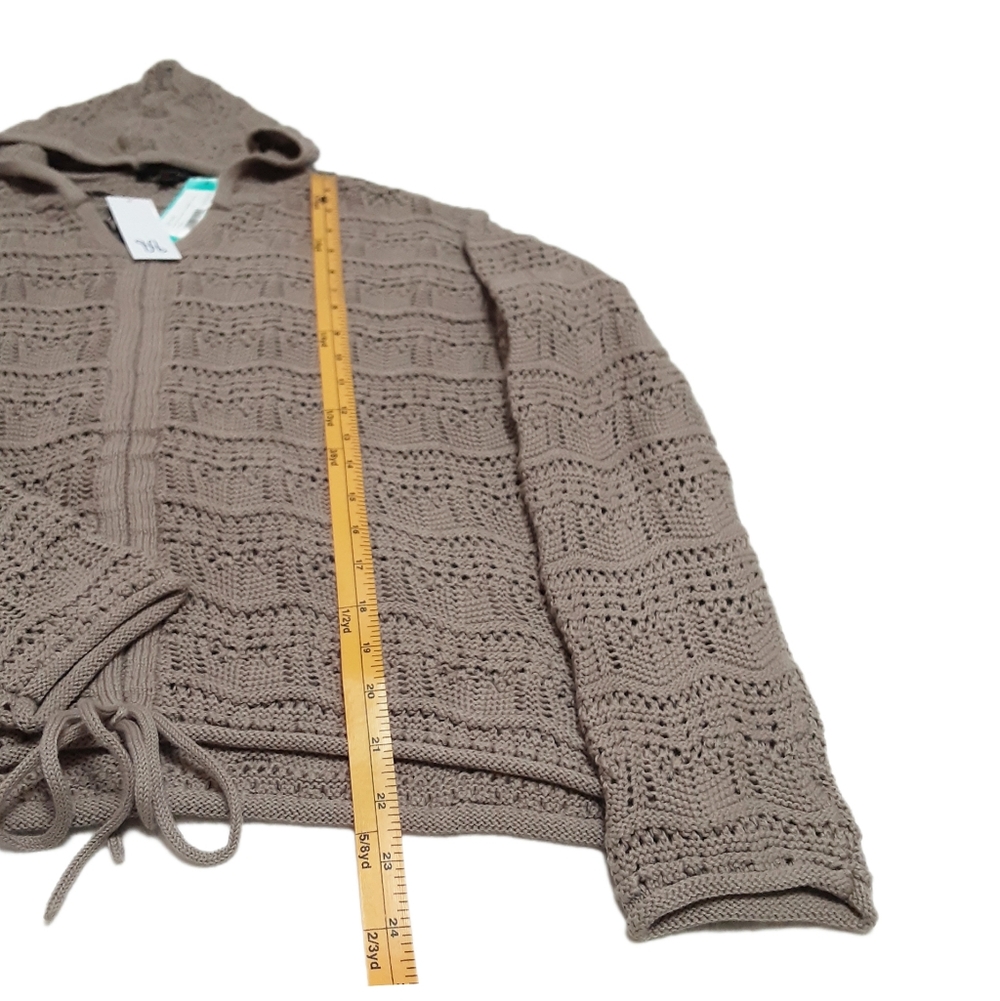 Lety & Me Hooded Sweater Womens Large - Picture 8 of 10